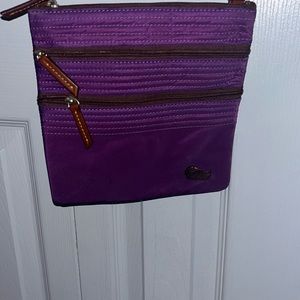 Dooney and Bourke Crossbody Bag in Purple.
